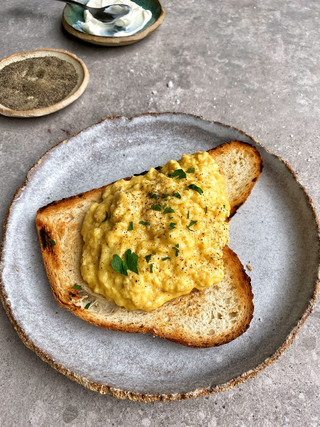 Scrambled eggs