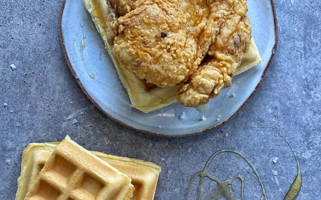 Buttermilk Chicken With waffles