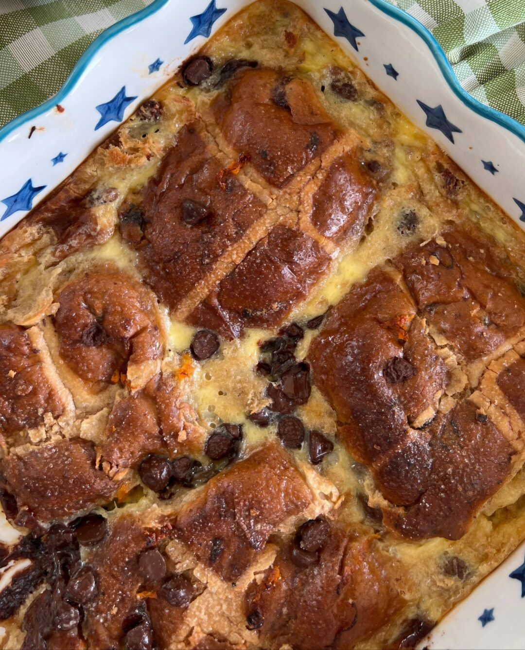 Bread and butter pudding