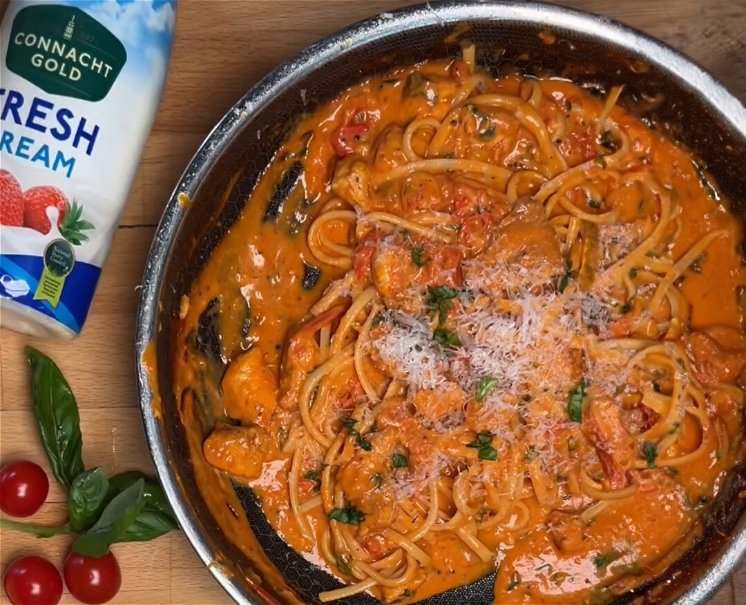 Tomato & Basil Chicken Pasta