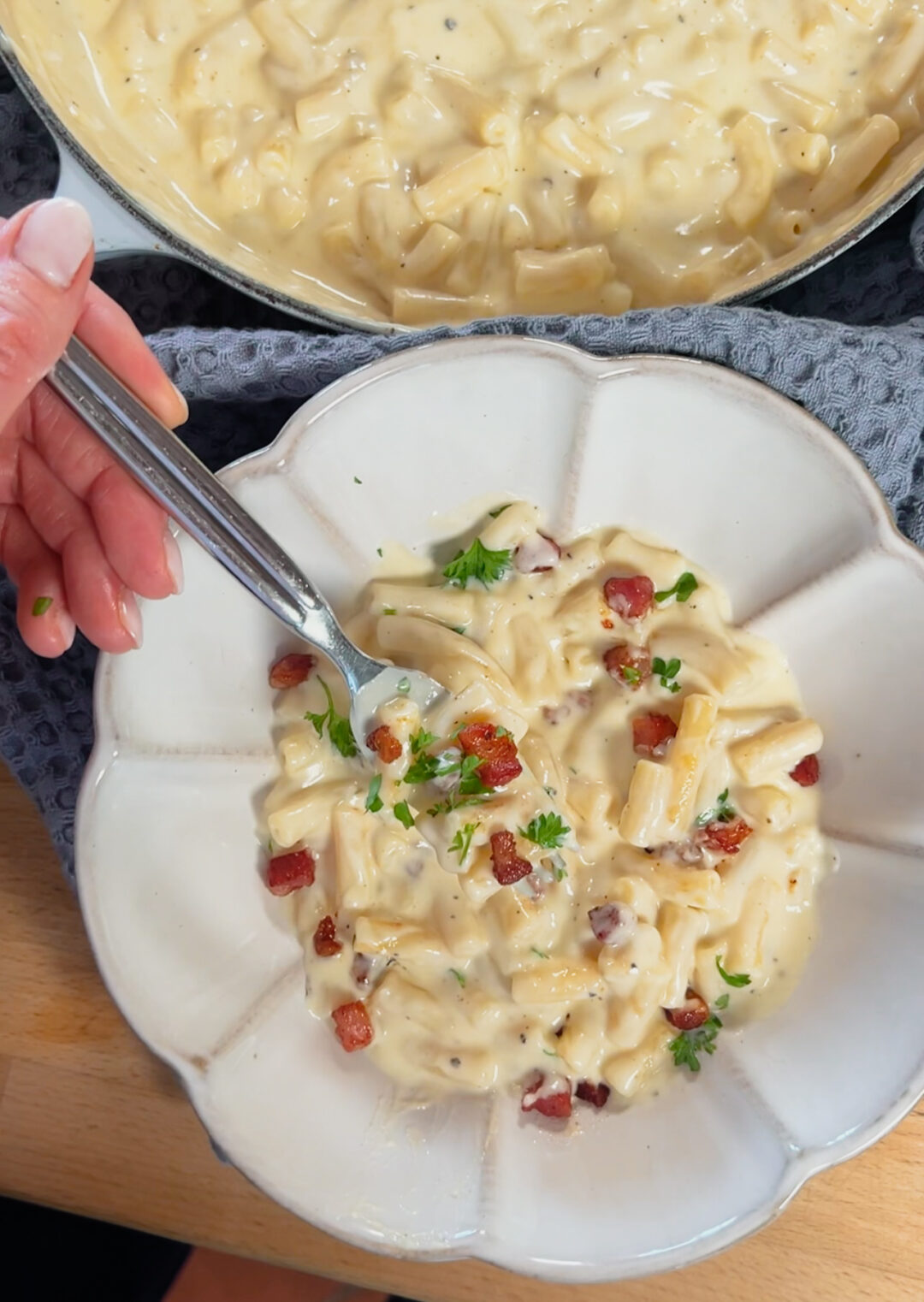 After School Mac and Cheese with Crispy Bacon