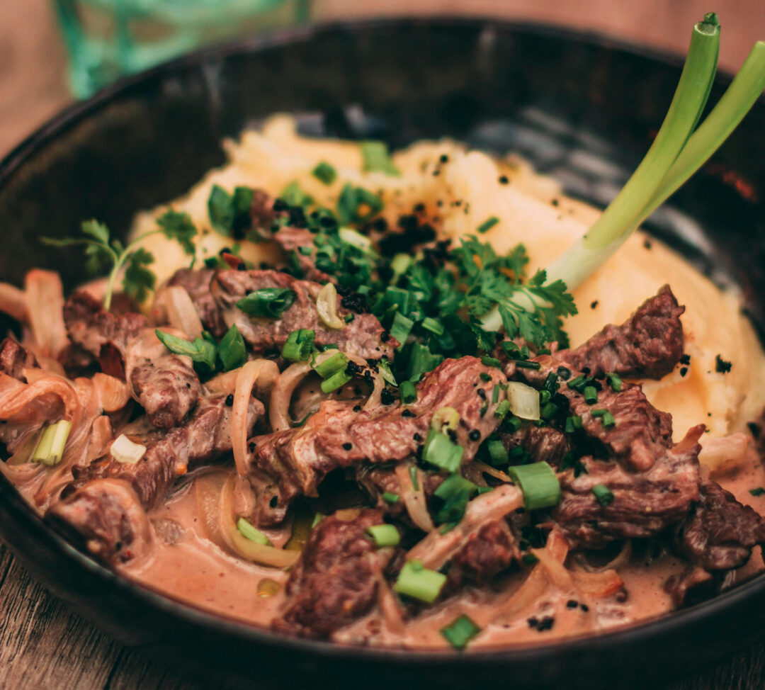 Beef Stroganoff
